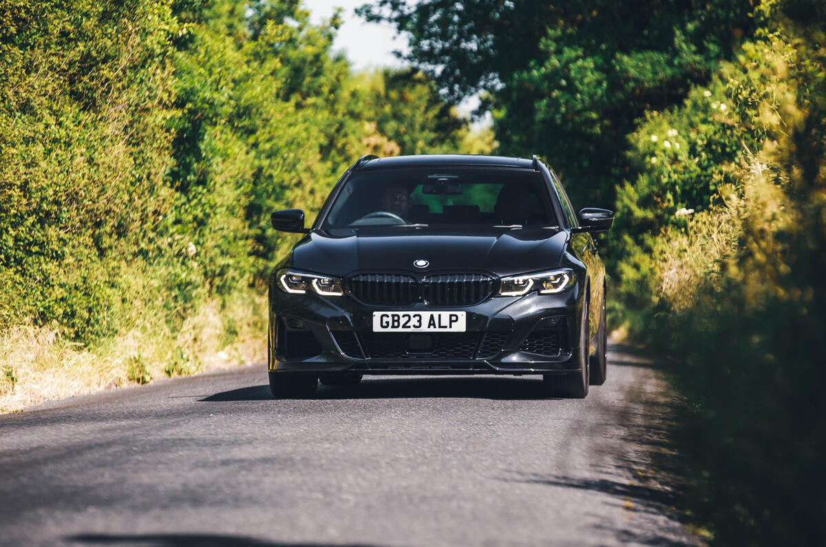 Alpina D3 S nez en l'air