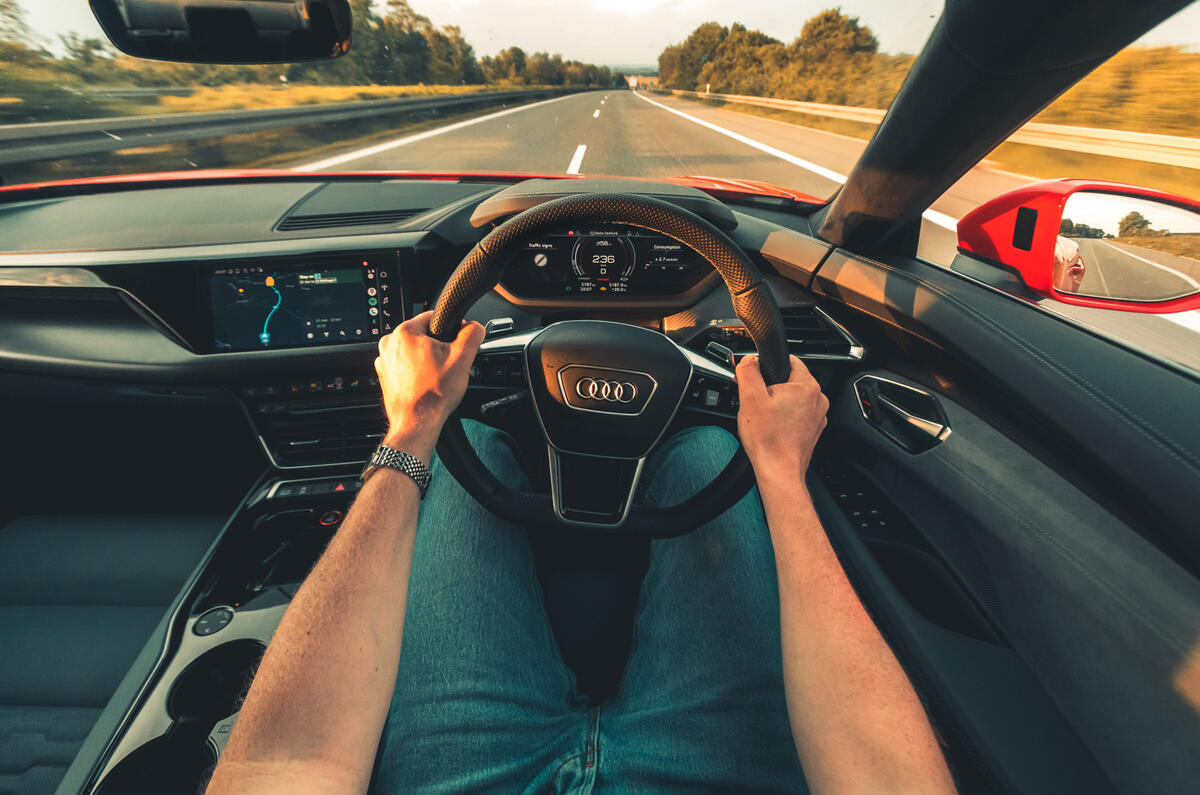 Audi E tron GT interior