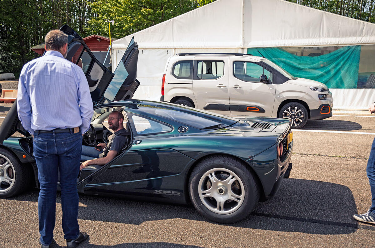 Berlingo meets McLaren F1