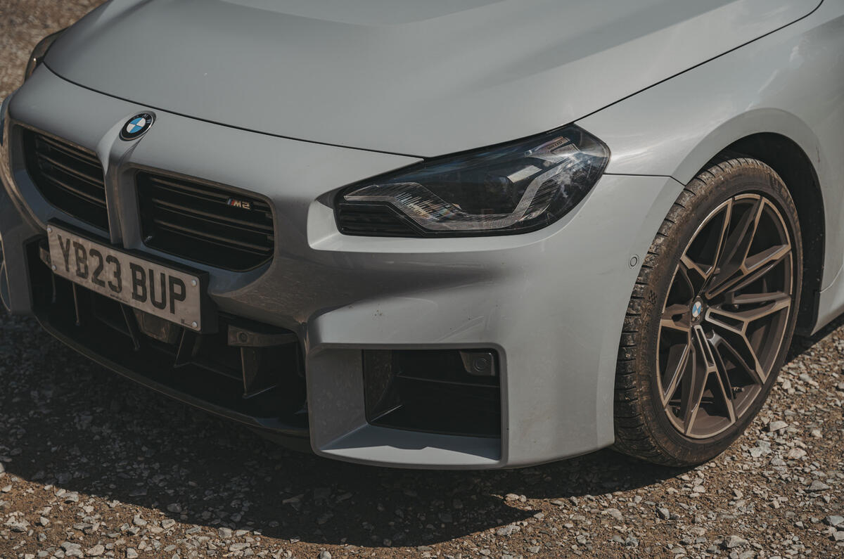 Coin avant de la BMW M2