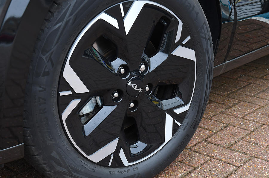 Le design des roues du Kia Niro