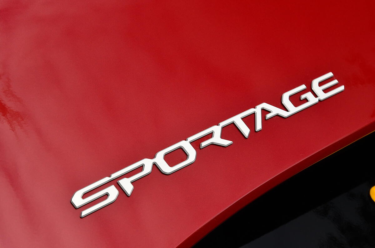 Badge Kia Sportage