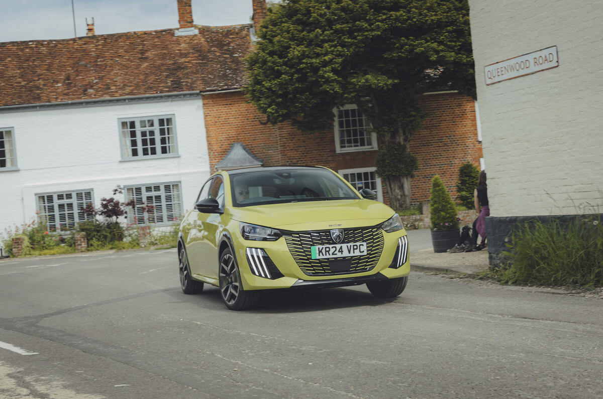 Peugeot e 208 avant 2