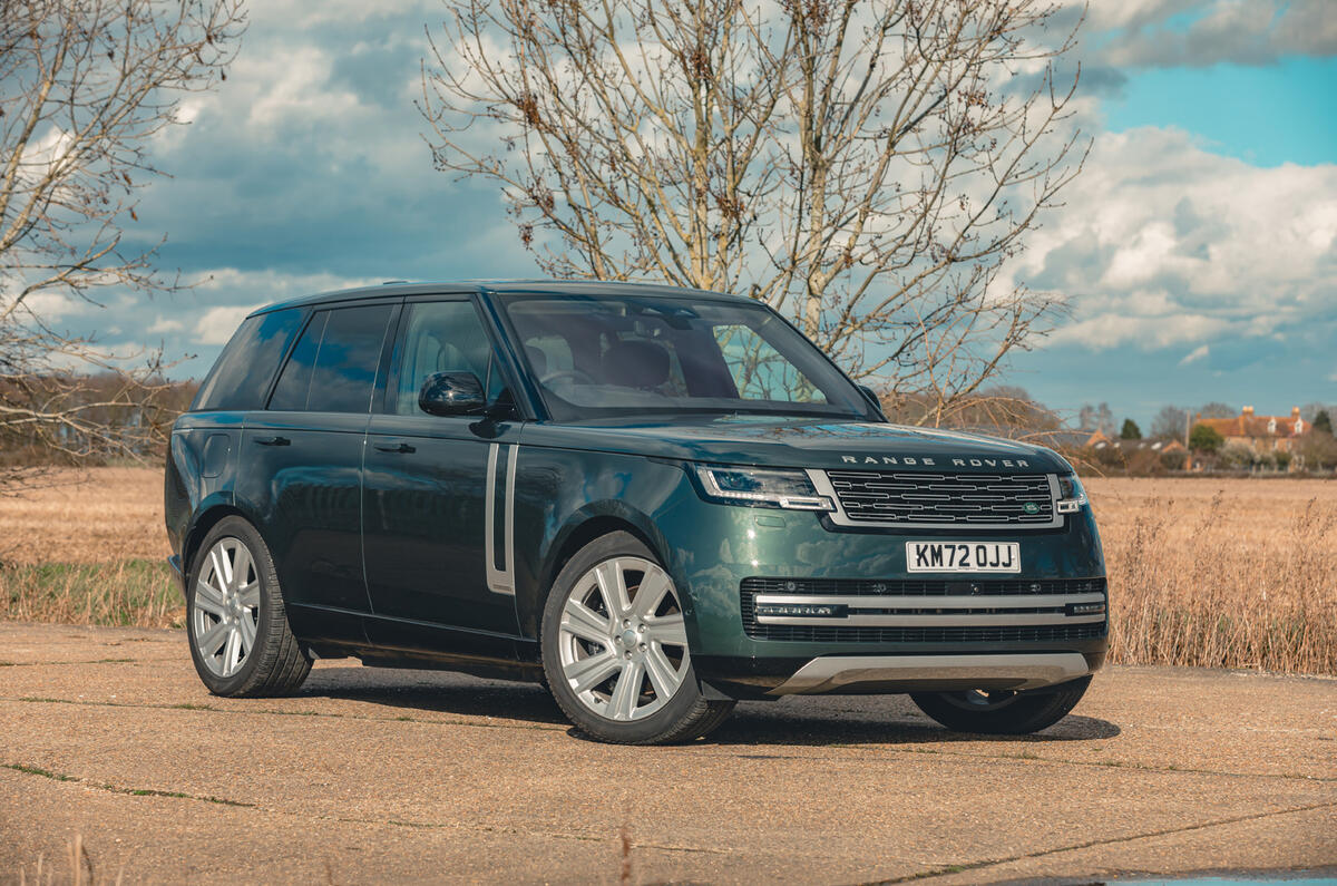 Range Rover P440e avant statique