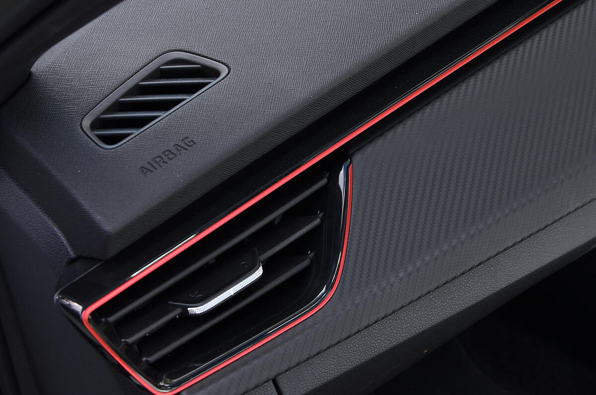 Skoda Kamiq long term test air vent