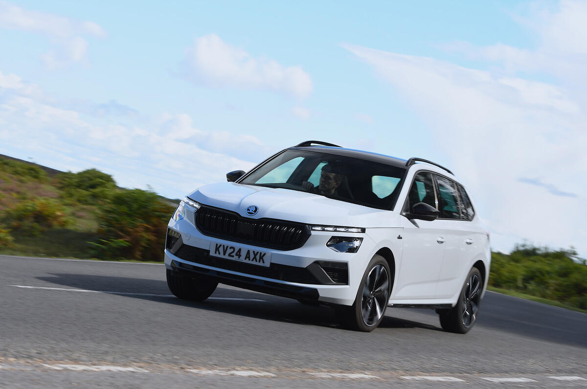Skoda Kamiq essai à long terme virage serré