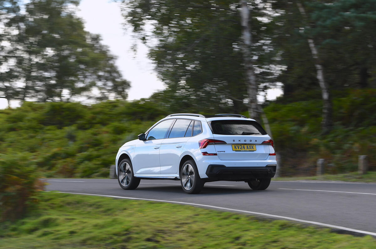 Skoda Kamiq essai à long terme distance arrière