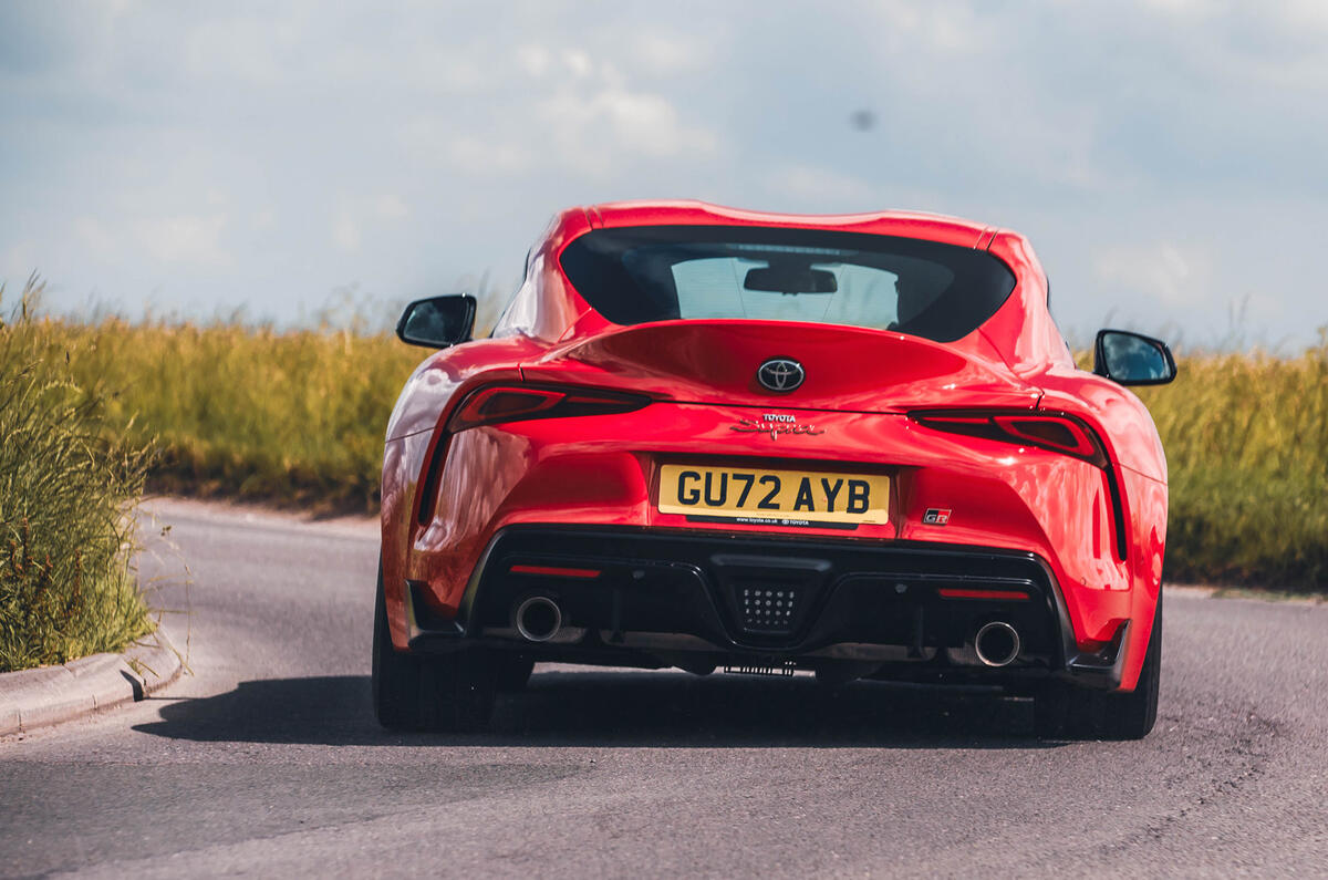Toyota GR Supra rear lead