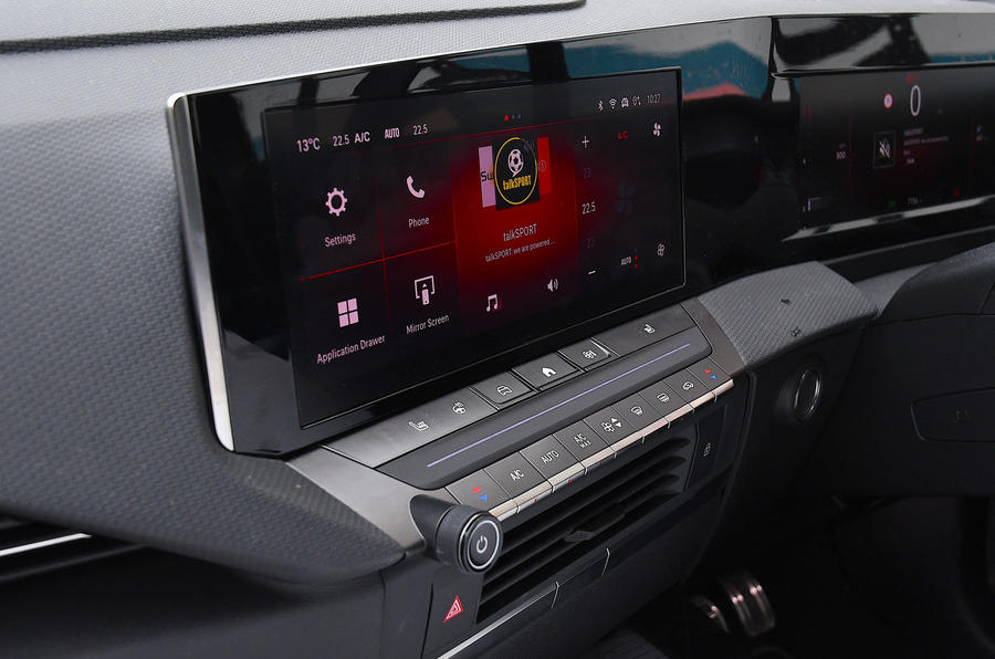 Vauxhall Astra écran tactile 2