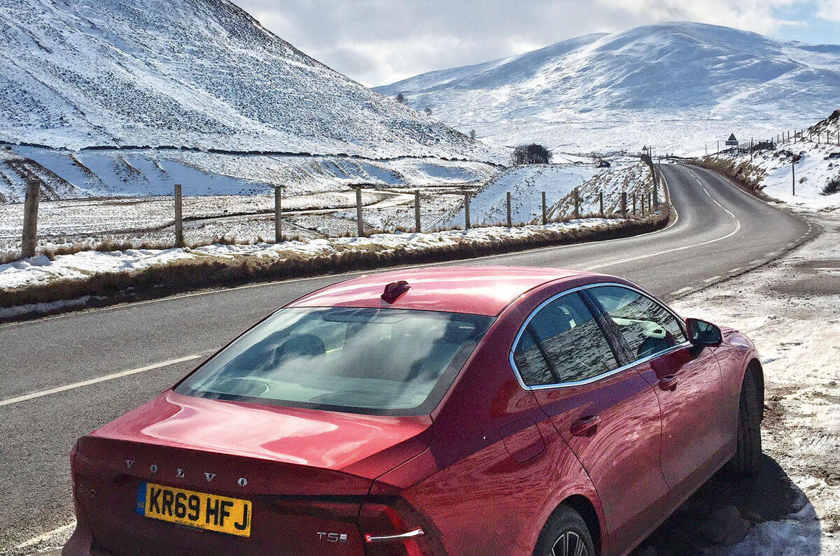 Volvo S60 T5 2020 long-term review - snowy