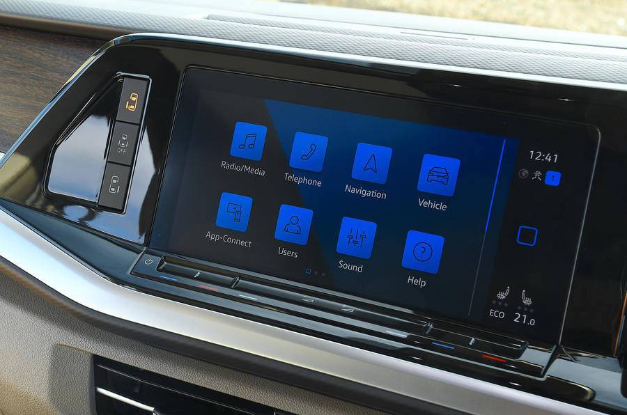 VW Multivan écran