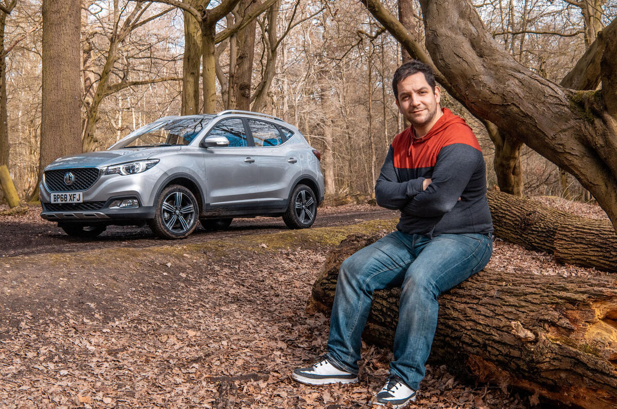 MG ZS 2019 long-term review - Olgun Kordal in the woods