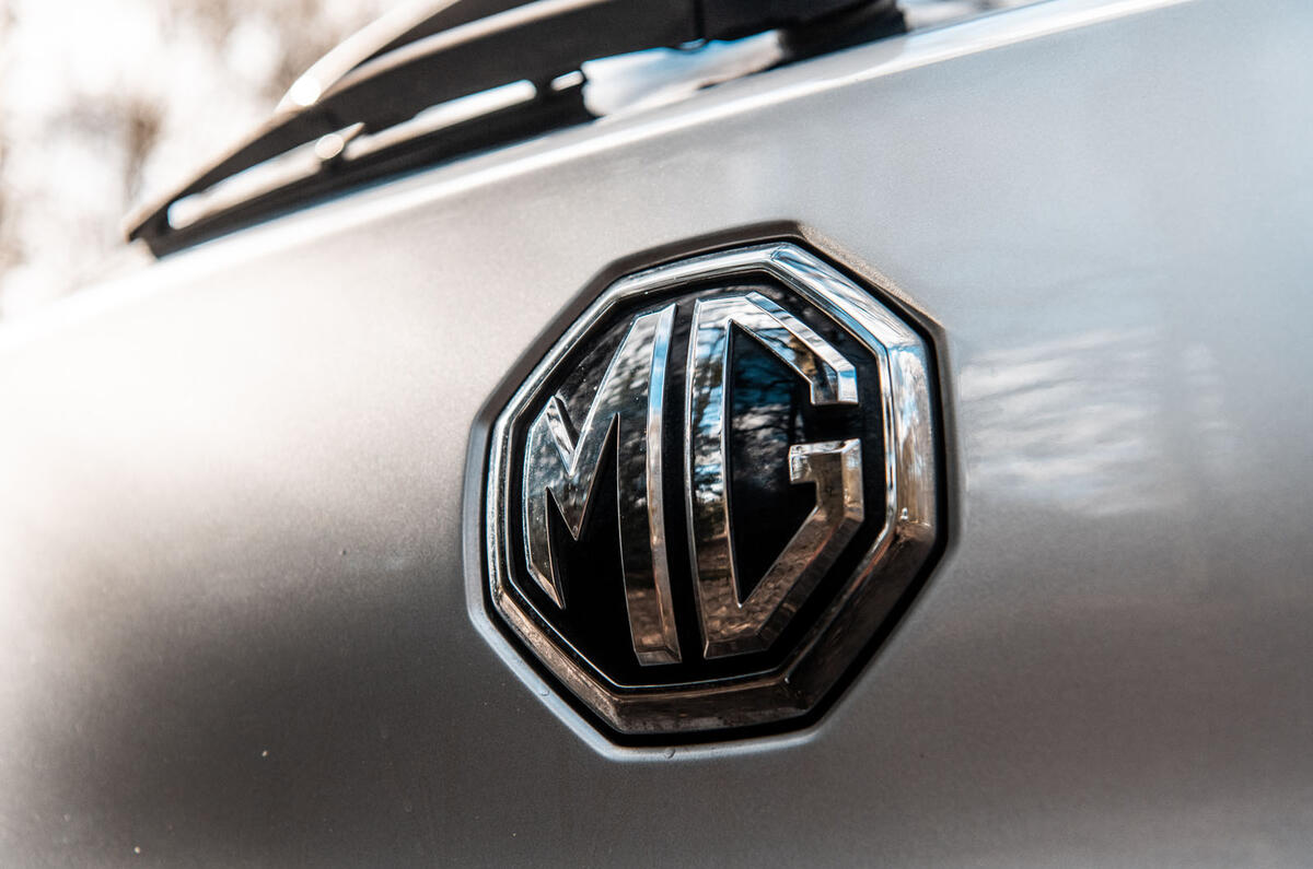 MG ZS 2019 long-term review - rear badge