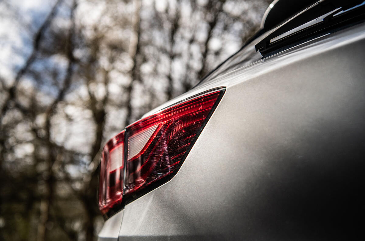 MG ZS 2019 long-term review - rear lights