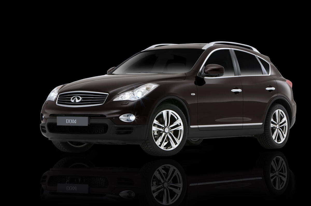 Infiniti’s special EX30d with perks