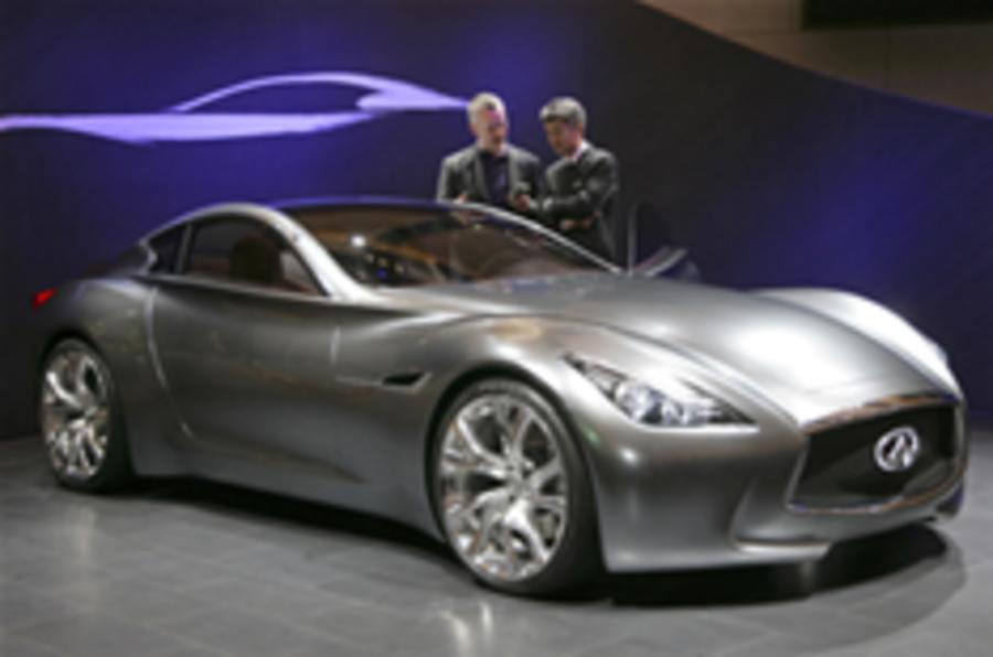 Infiniti shows concept hybrid GT