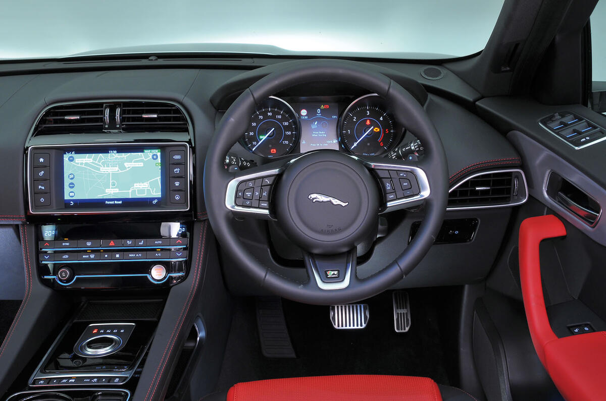 Jaguar F Pace Interior Autocar