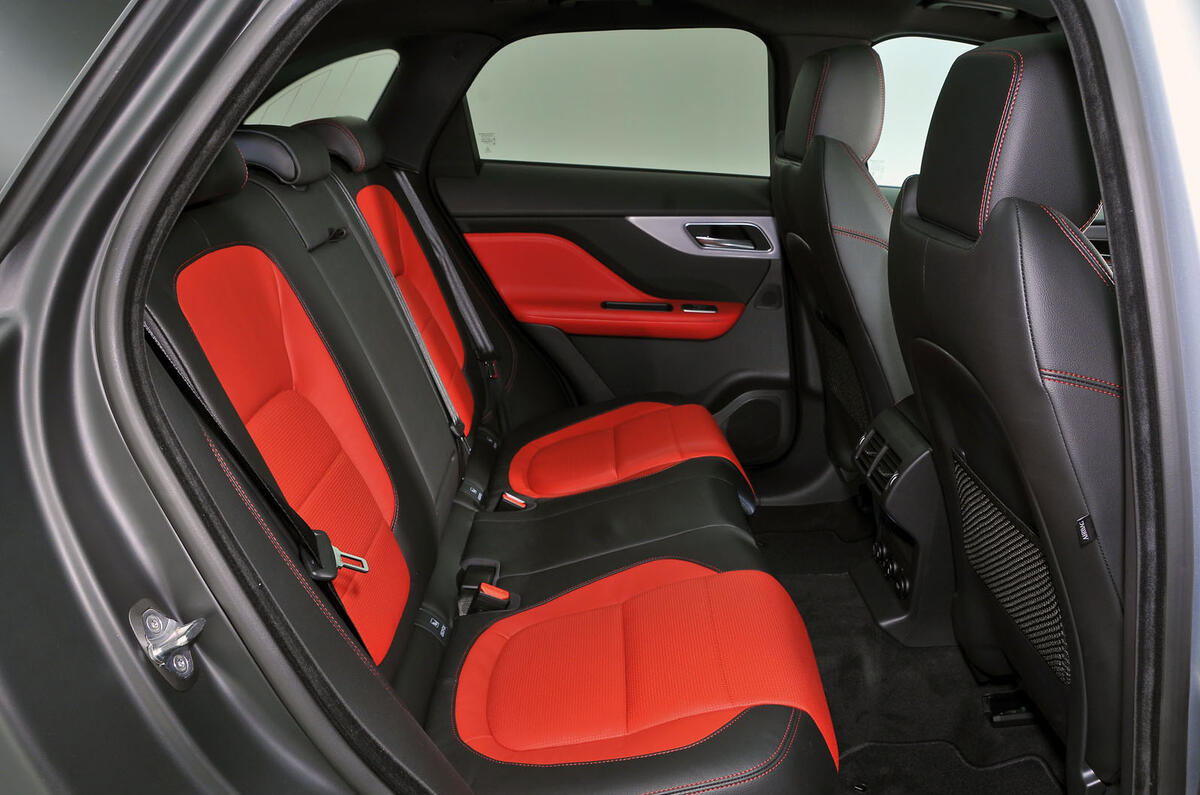 Jaguar F-Pace rear seats