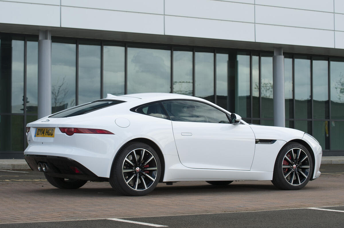 Jaguar F Type Coupe V6 Uk First Drive