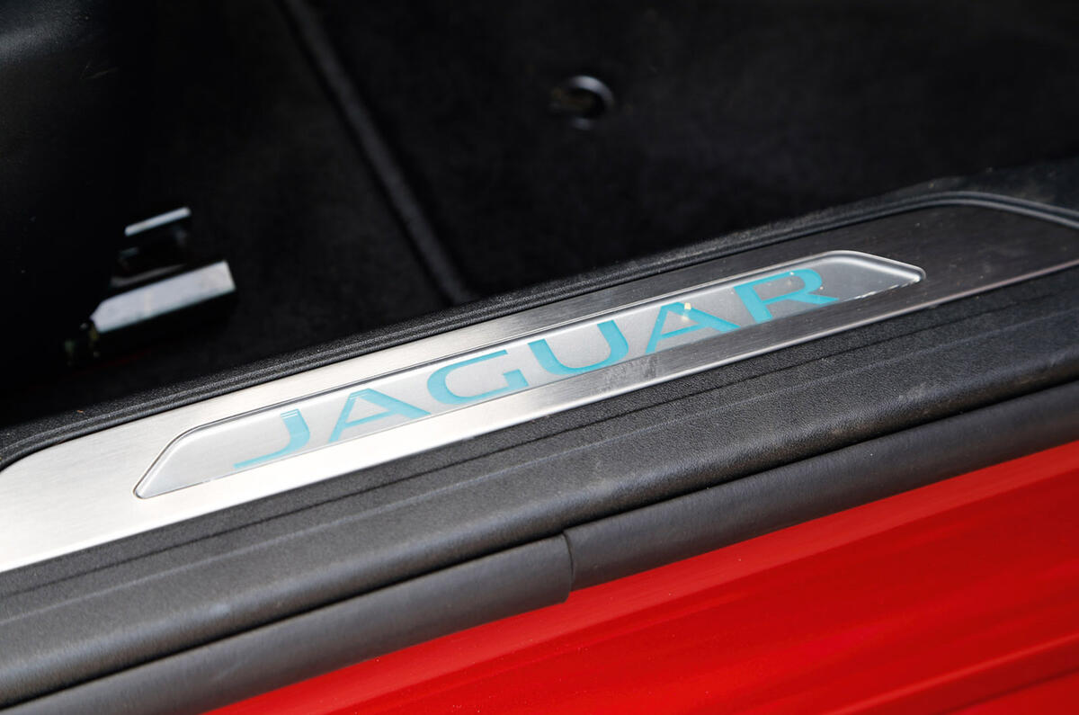 Jaguar XE scuff plates