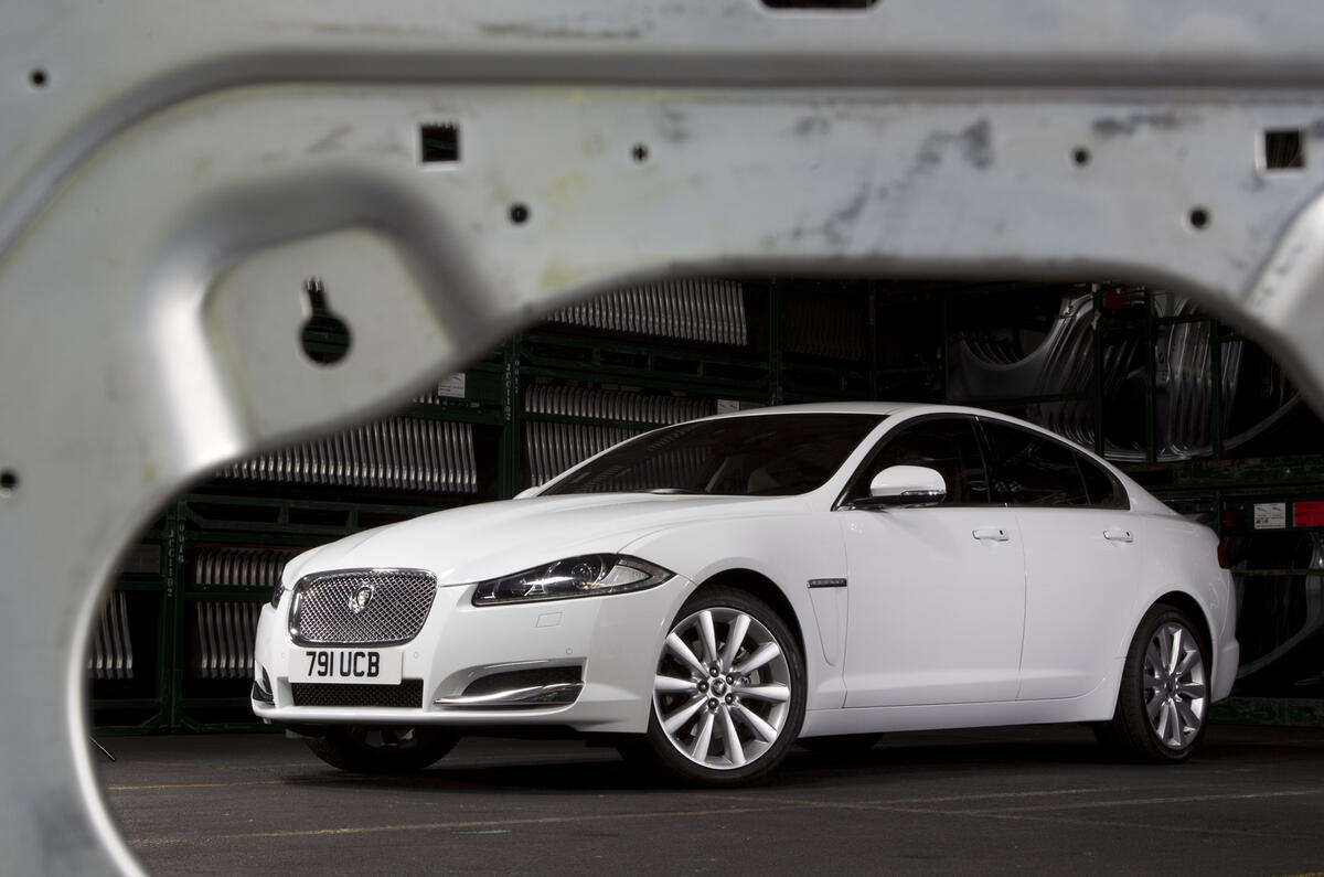 Latest Jag XF set for sales hike