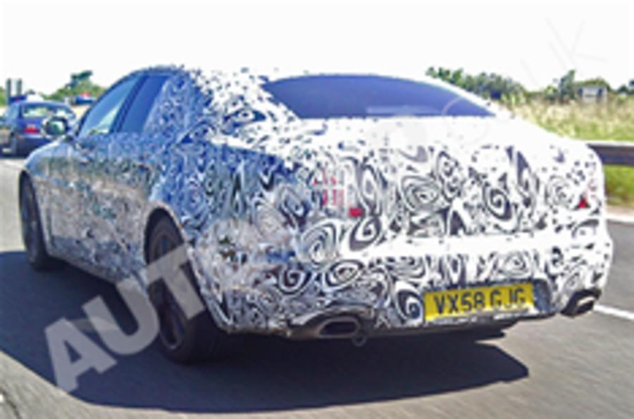 Exclusive: New Jaguar XJ spied