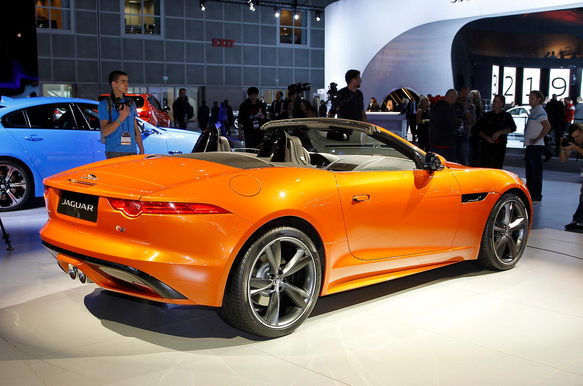 La Motor Show Jaguar F Type Black Pack Autocar