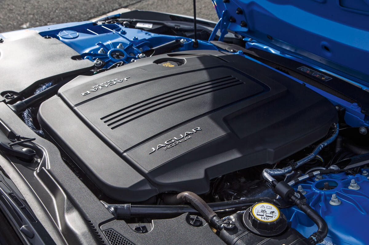 2.0-litre Jaguar F-Type petrol engine