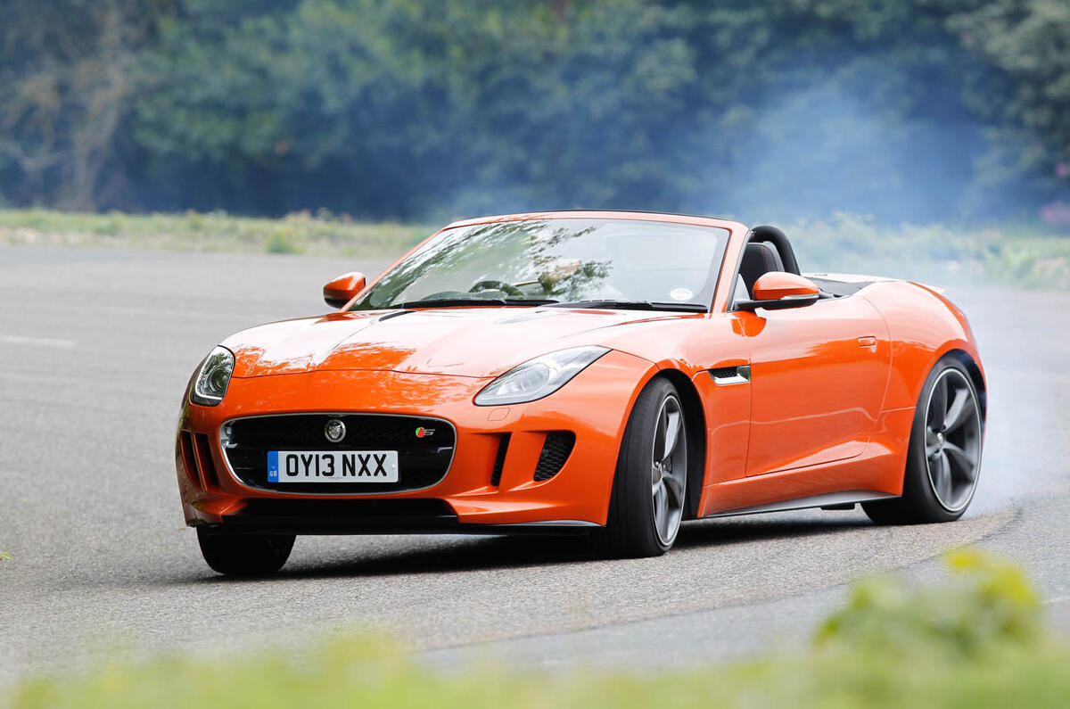 Jaguar F-type convertible V6, V6 S and V8 S