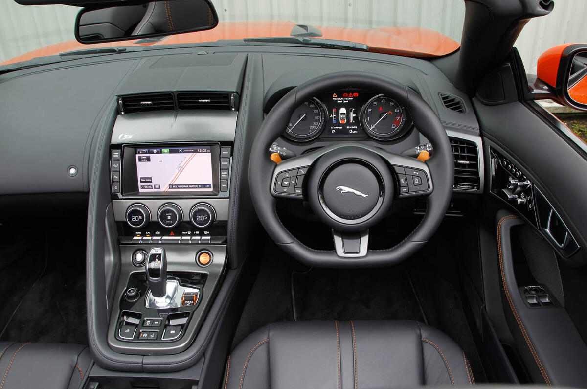 Jaguar F Type Convertible Interior Autocar