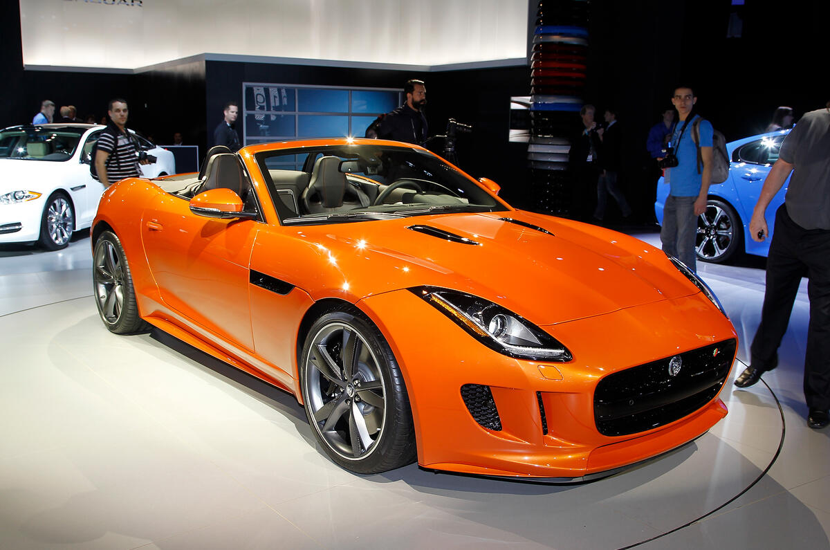 La Motor Show Jaguar F Type Black Pack Autocar