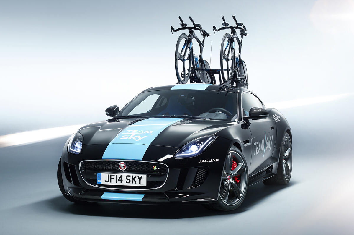 Jaguar reveals Tour de France special F-type Coupe