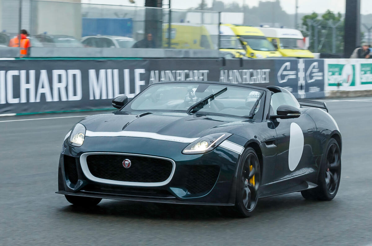 Jaguar F-type Project 7 - first ride review