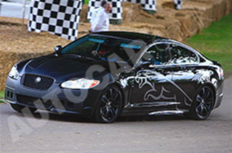Jaguar XFR stars at Goodwood