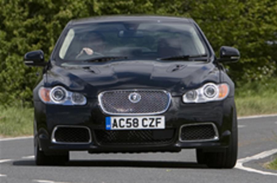 Jaguar XF tops sales chart