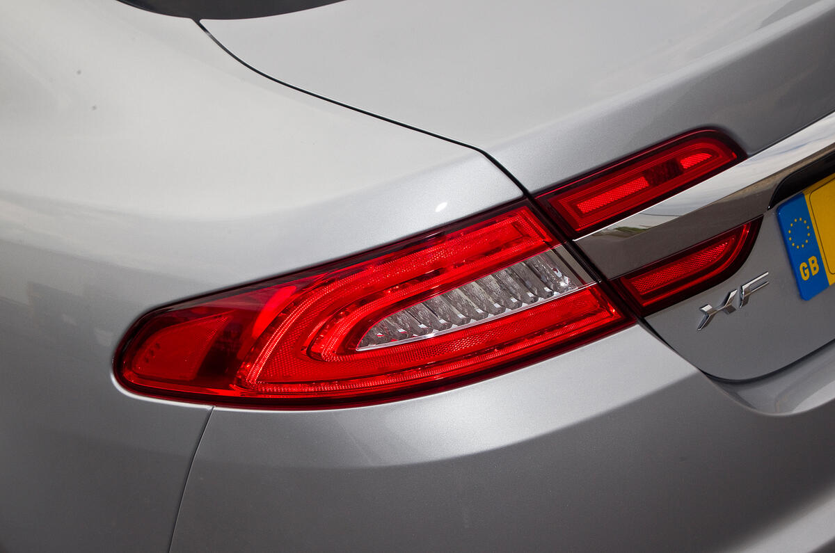 Jaguar XF rear lights