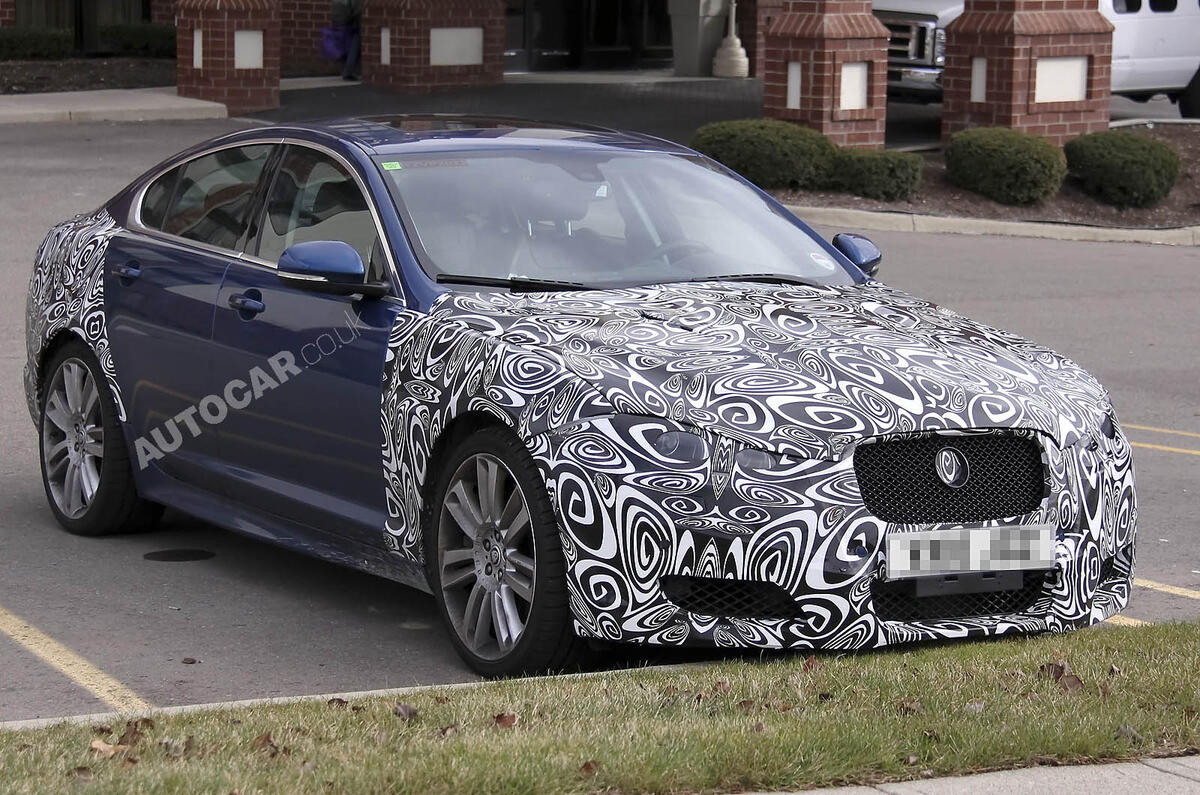 Jaguar XFR facelift - first pics