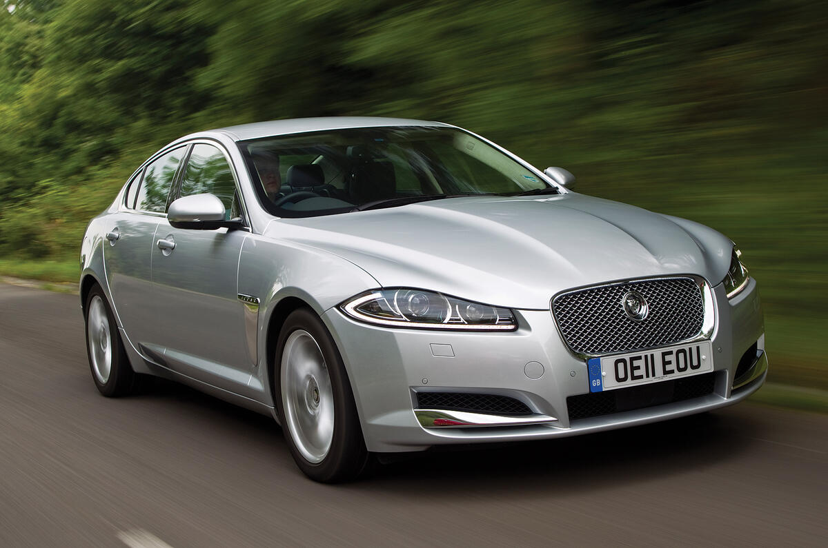 Jaguar XF front quarter
