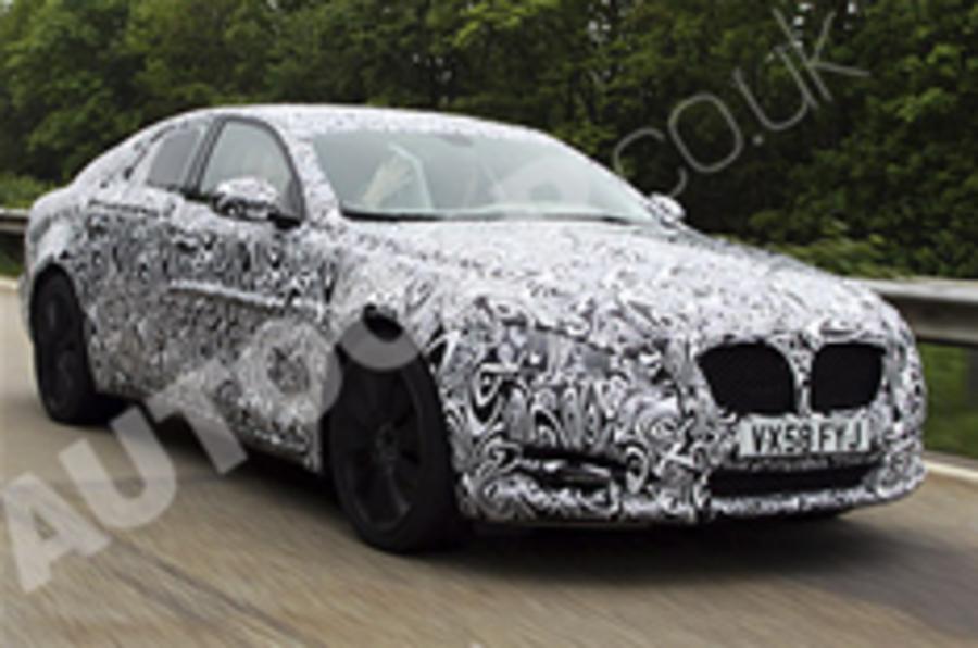 New Jaguar XJ spied