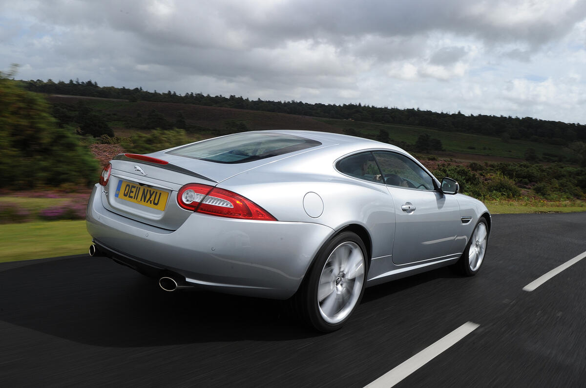Jaguar XK rear quarter