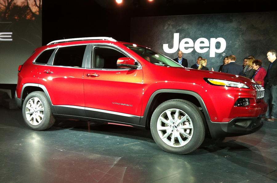 New York motor show: Jeep Cherokee 