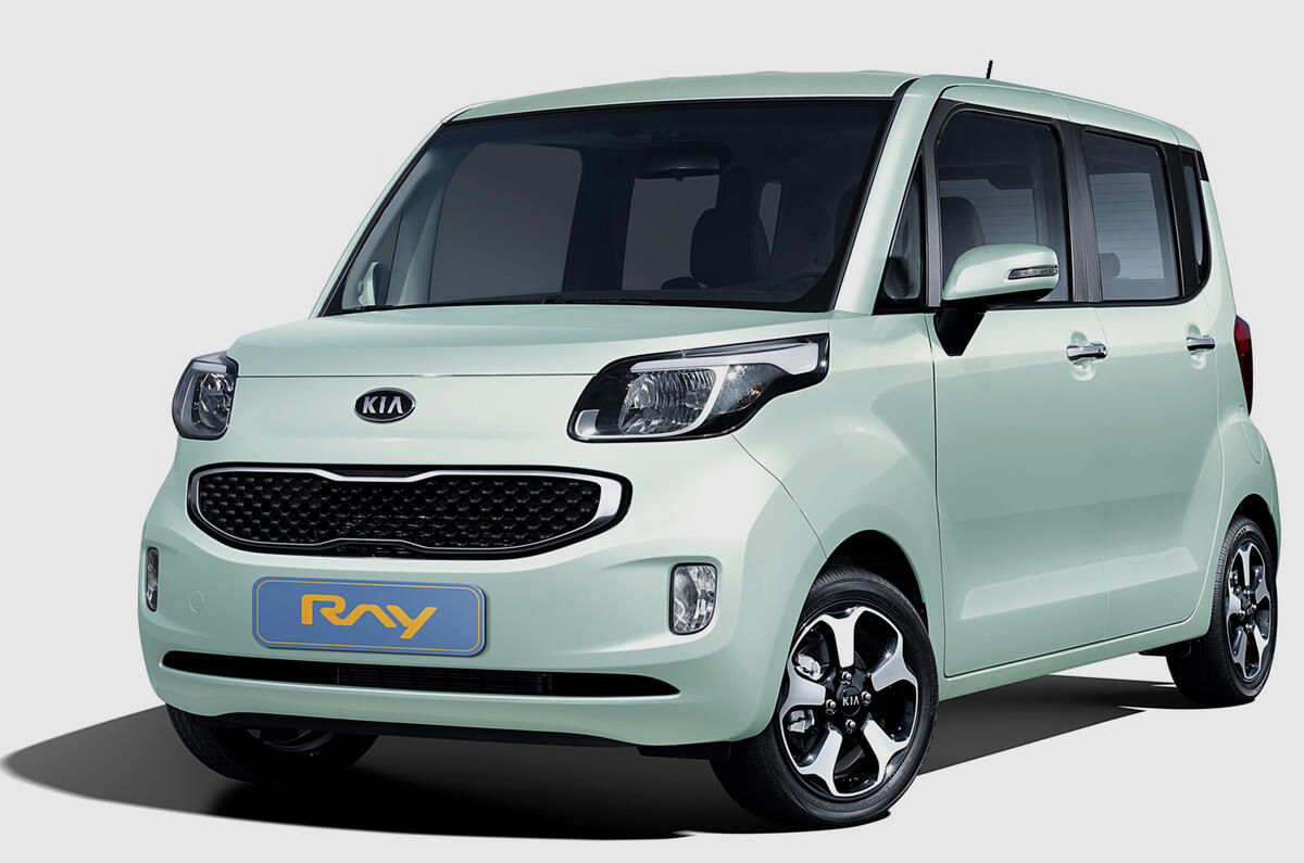 New Kia Ray city car revealed