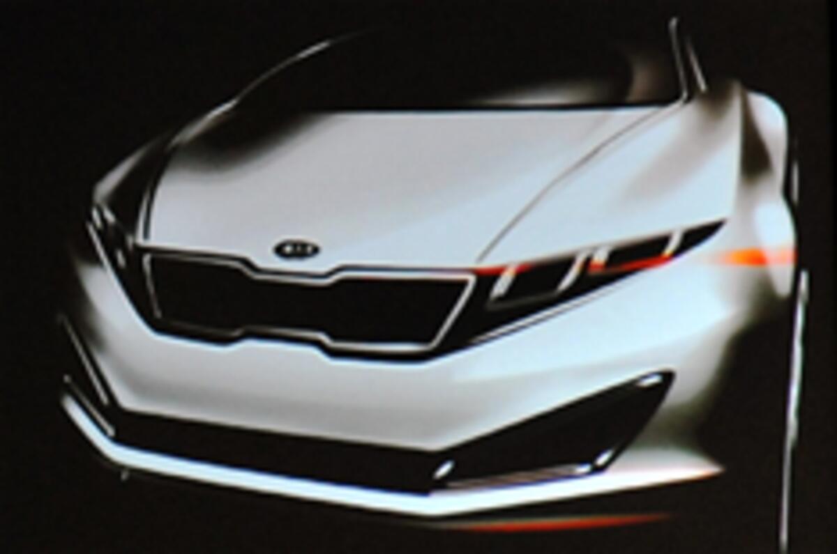 New Kia K9 sketches shown