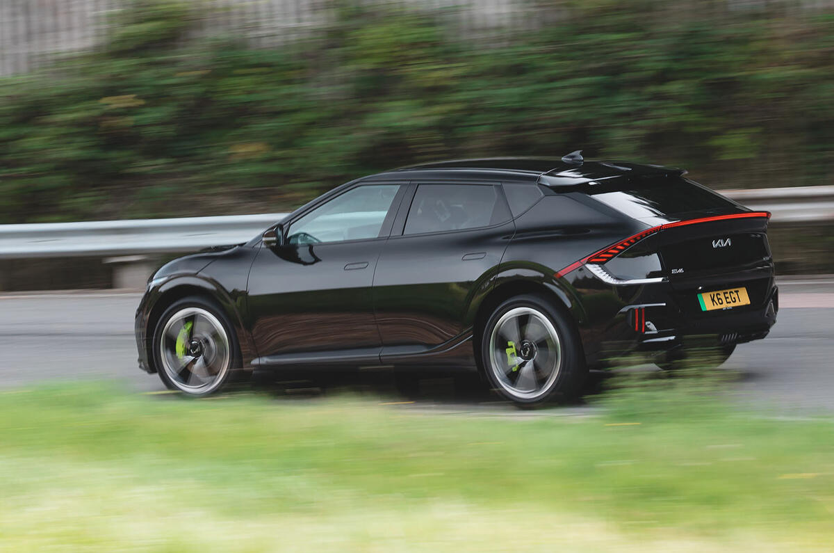 kia ev6 gt review 2023 04 action