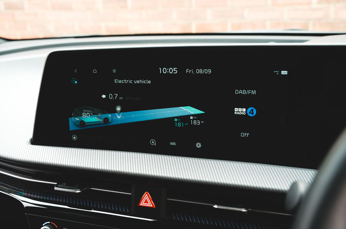 kia ev6 gt review 2023 21 screen