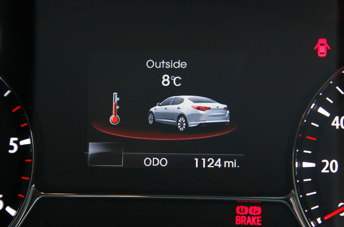 Kia Optima information display