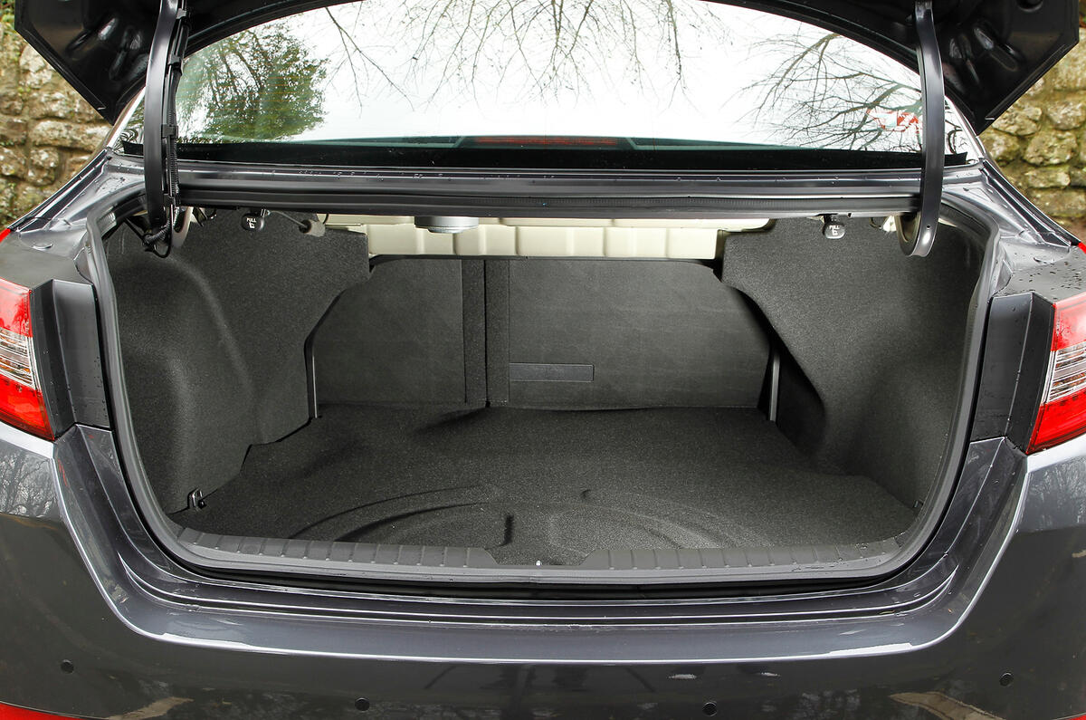 Kia Optima boot space