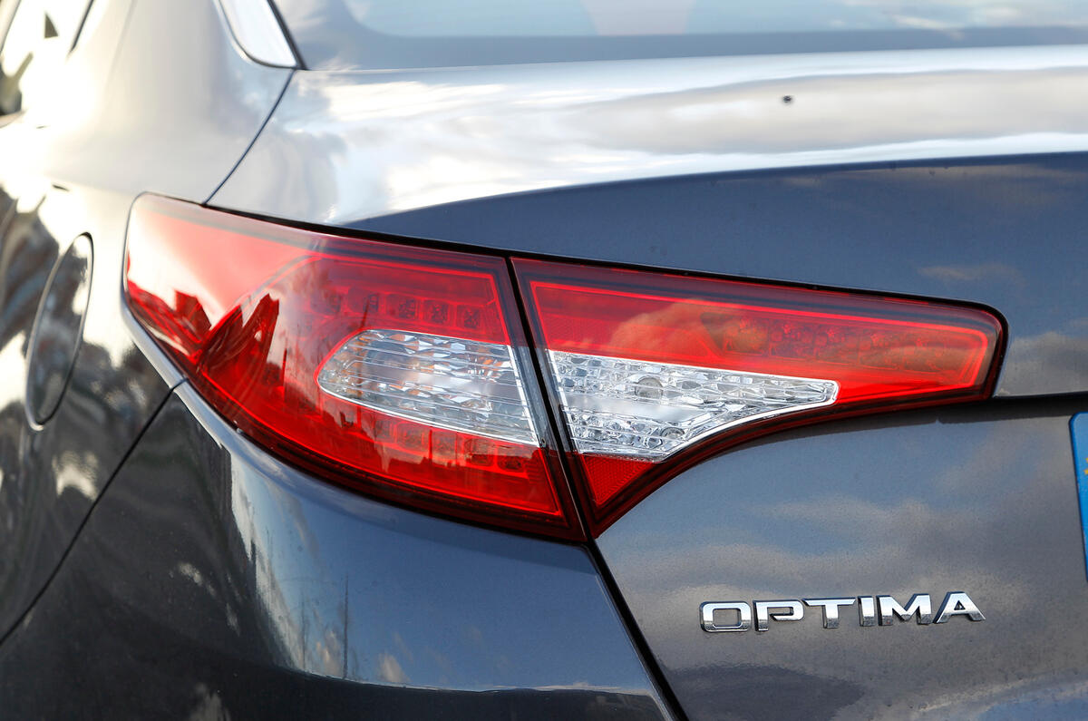 Kia Optima rear lights