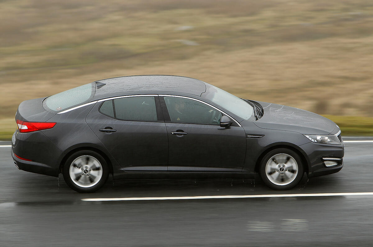 Kia Optima side profile
