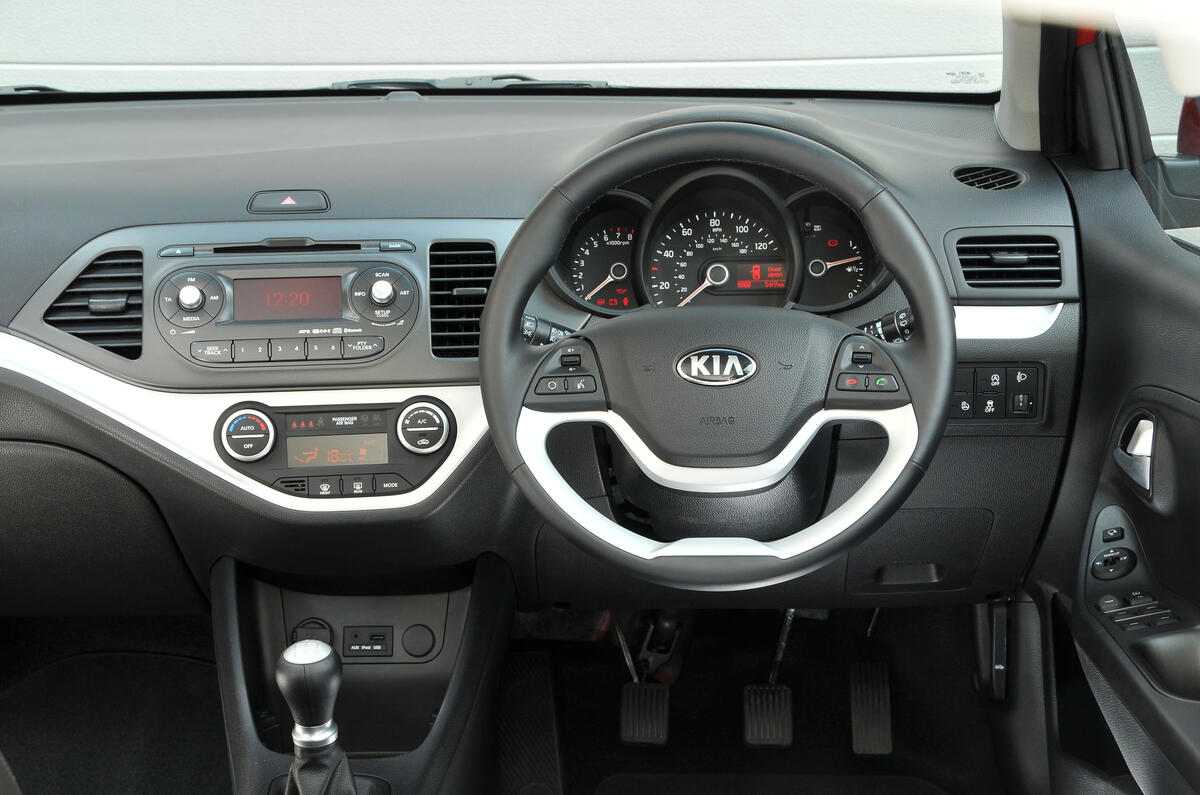 Kia Picanto 2011-2017 interior | Autocar Kia Picanto 2011-2017 interior | Autocar